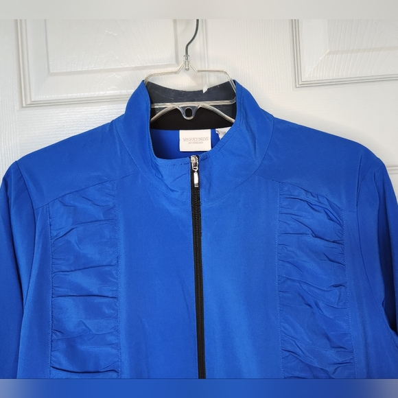 WEEKENDS BY CHICO'S Size 1 lightweight layering jacket. - Picture 5 of 8